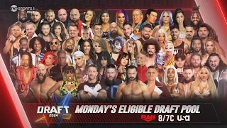 WWE Draft 2024 Round 5: Raw, Apr. 29, 2024