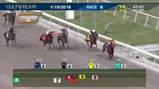 Gulfstream Park Race 6 | January 19, 2018