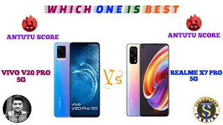 VIVO V20 PRO 5G vs REALME X7 PRO 5G || compare ||