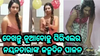 Nua Bohu Serial Heroine Nayantara Birthday celebration with family and friends Full video