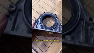 Replacing Engine Rear Main Crankshaft Seal