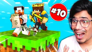 I Made UNLIMITED Money Bank For JACK In Minecraft Oneblock 😱