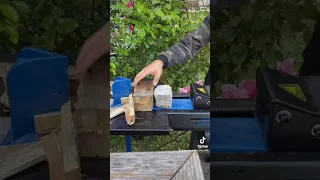 Hydralic Holzspalter VS Holztruhe