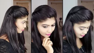 how to make side puff Hairstyle | 1 minute side puff hairstyle | Rinkal Soni