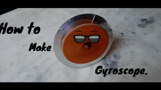 how to make gyroscope👍/science experiment/dc motor hacks
