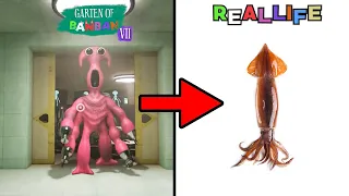 Garten Of Banban 7 - Game VS Real Life 🔥 (Characters Comparison)