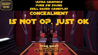 SWTOR 7.2 PvP | 2023 lvl 80 - Concealment Operative - Voidstar | No, its just OK