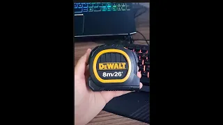 Nova Trena Dewalt DWHT34196L 8m/Measuring Tape 8m #shorts #dewalt #review #unboxing