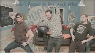 Critical Role - Forgotten Gem - Travis, Sam and Taliesin dance with Katy Perry