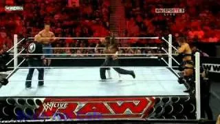 John Cena & Alex Riley Vs R.Truth & The Miz (Raw)