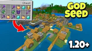 🔥(God Seed) For Minecraft 1.20 Bedrock And Pocket Edition | Seed Minecraft 1.20 | Minecraft Seeds