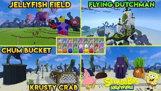 SHOWCASE ADDON DAN MAP SPONGEBOB SQUAREPANTS !! SPONGEBOB ADDON DAN BIKINI BOTTOM V2 !!