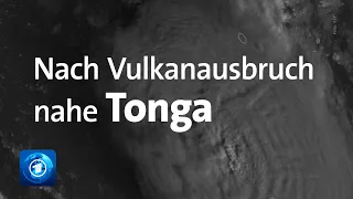 Tonga: Ausmaß der Schäden nach Vulkanausbruch weiter unklar