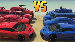 GTA 5 SHQIP - 10 Shqiptar kunder Njani Tjetrit !! - SHQIPGaming