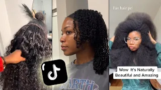 😍Black Hair TikTok Compilation✂️ Black TikTok Edits 💕Hair for Black Girls