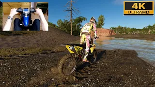 The Crew 2 - SUZUKI RM-Z450 - OFF-ROAD with THRUSTMASTER FREESTYLER BIKE HANDLEBAR - 4K