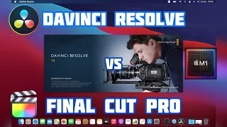 Сравнение DaVinci Resolve vs Final Cut Pro на MacBook Pro M1 13.3" 2020 💻 | Тест рендера