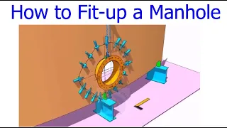 How to Fit up a Manhole API 650 or API 620 Storage Tank