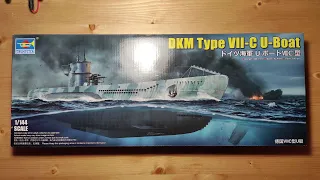 (Обзор на модель) DKM Type VII-C U-Boat от Trumpeter арт. 05912