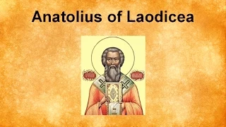 Anatolius of Laodicea