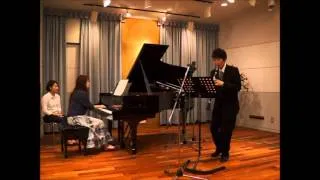 Saint-Saens Sonata for Clarinet and Piano 2nd mov.