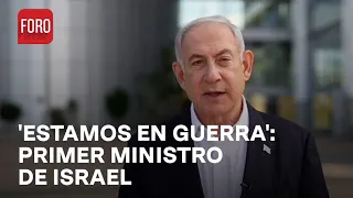 'Estamos en guerra': Benjamin Netanyahu, primer minisro de Israel - Las Noticias