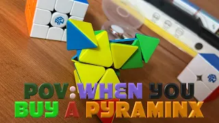 POV : When you buy a Pyraminx | Speed Cubing with Sriram