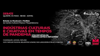 #FrancoEmCasa // Debate sobre Indústrias Culturais e Criativas em tempos de pandemia