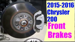2015-2017 Chrysler 200 Front Brakes