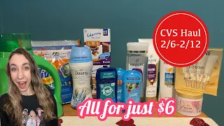 CVS HAUL 2/6-2/12 ALL FOR JUST $6