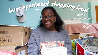 *HUGE* FIRST APARTMENT SHOPPING HAUL PT.1 | IKEA, Homegoods, Amazon