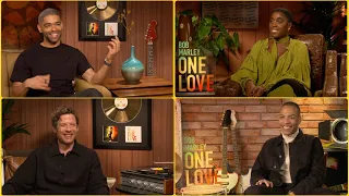 BOB MARLEY: ONE LOVE Cast Interview! Lashana Lynch, Kingsley Ben-Adir, James Norton Reinaldo M Green