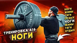 ПРОГРАММА ТРЕНИРОВОК YAKI IFBB PRO (ВИДЕО 4 из 6) VLOG #29/ ТЯЖЕЛЫЕ НОГИ