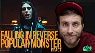 FALLING IN REVERSE - POPULAR MONSTER REACT (PORTUGUÊS PT-BR)