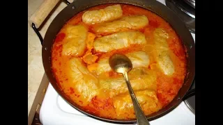 STUFFED CABBAGE IS VERY TASTY.