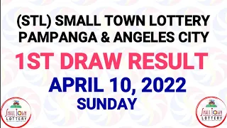 1st Draw STL Pampanga and Angeles April 10 2022 (Sunday) Result | SunCove, Lake Tahoe