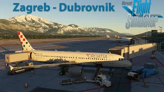 Croatia Airlines - Zagreb - Dubrovnik - Fenix A320