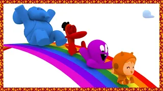 🌈 POCOYÓ en ESPAÑOL - El Arcoíris (Aprende los Colores) | CARICATURAS y DIBUJOS ANIMADOS para niños