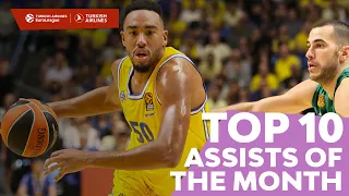 Top 10 Assists | October | 2022-23 Turkish Airlines EuroLeague