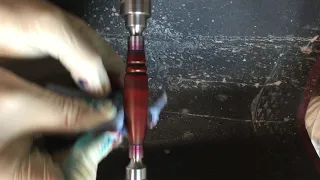 Pen Turning - Using Alumilite Dye to Stain Pen Blanks