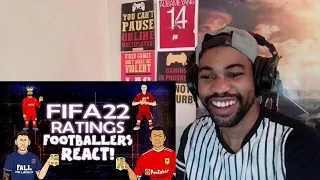 🎮FIFA 22 RATINGS - FOOTBALLERS REACT🎮 (Feat Lewandowski Ronaldo Messi Neymar & More) REACTION