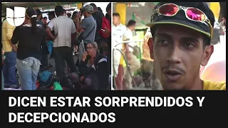 "No nos podemos regresar, vamos pa' lante": venezolanos en México ante el anuncio de deportaciones