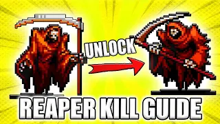 How To Kill The Reaper & Unlock Red Death in 15 Minutes Guide for Vampire Survivors