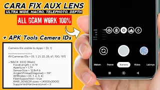 How to Fix Force Close Ultra Wide Macro Lens  | How to find out Gcam's Camera ID