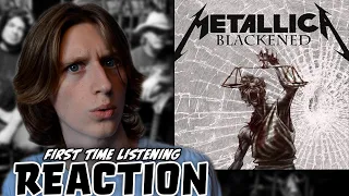 Metallica - Blackened - Reaction (First Time Listening)