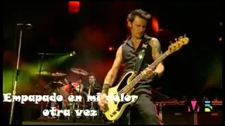 Green Day  wake me up when september ends En vivo Sub Español
