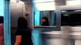 Evil & Scary Brazilian Ghost Elevator Prank - Best Video Quality! - Silvio Santos Show