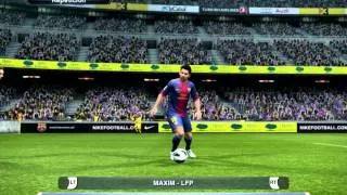 PES 2013 INCREDIBLE MESSI GOAL