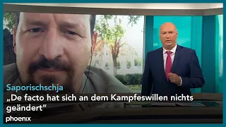 Schaltgespräch aus Saporischschja mit Moritz Gathmann zur Situation in der Ukraine am 01.10.22