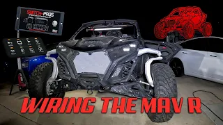 Can Am MAVERICK R SWITCHPROS Install, How To - Ep 315